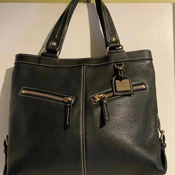 Dooney & Bourke Black leather hobo handbag - Picture 14 of 14